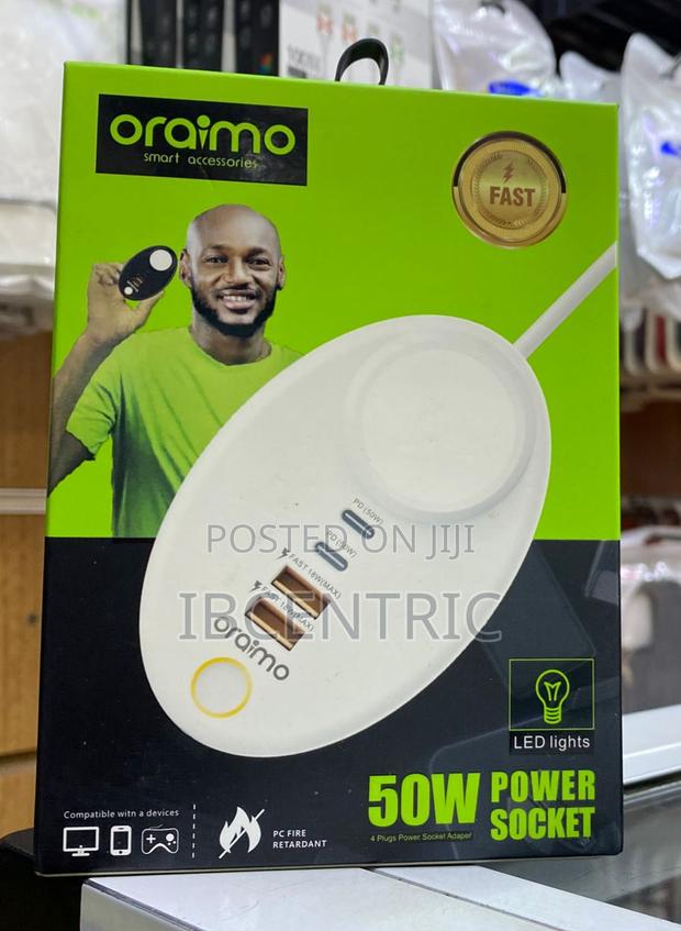 Oraimo 4 Plugs Power Adapter · Photo 3