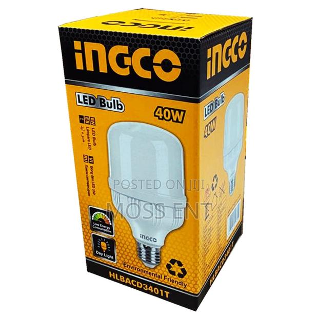 Ingco Led T Lamp 40w Lighting Bulb - C50 - Hlbacd3401t · Photo 2