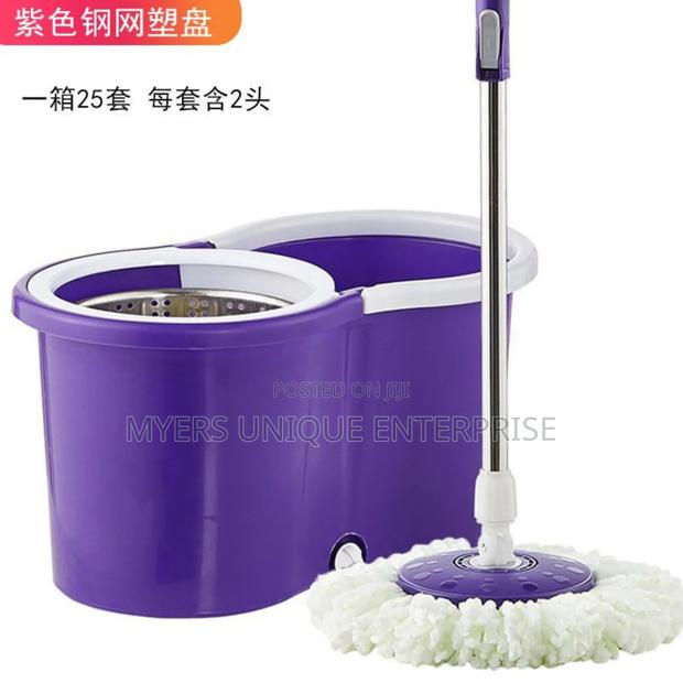Neat Cleaning 360 Spin Mop Bucket With 2 Mop Heads · Photo 2
