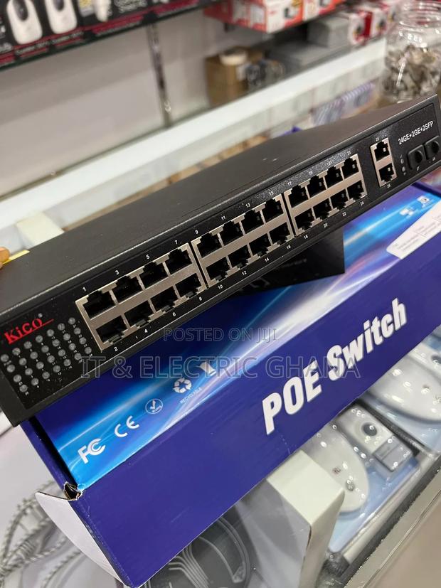Kico 24 Port Gigabit Poe Switch photo 2