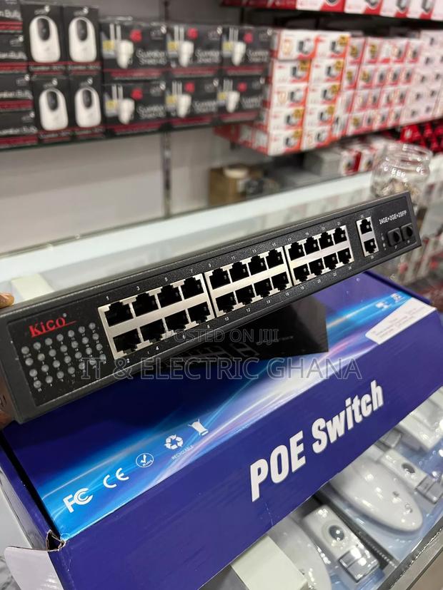 Kico 24 Port Gigabit Poe Switch photo 3