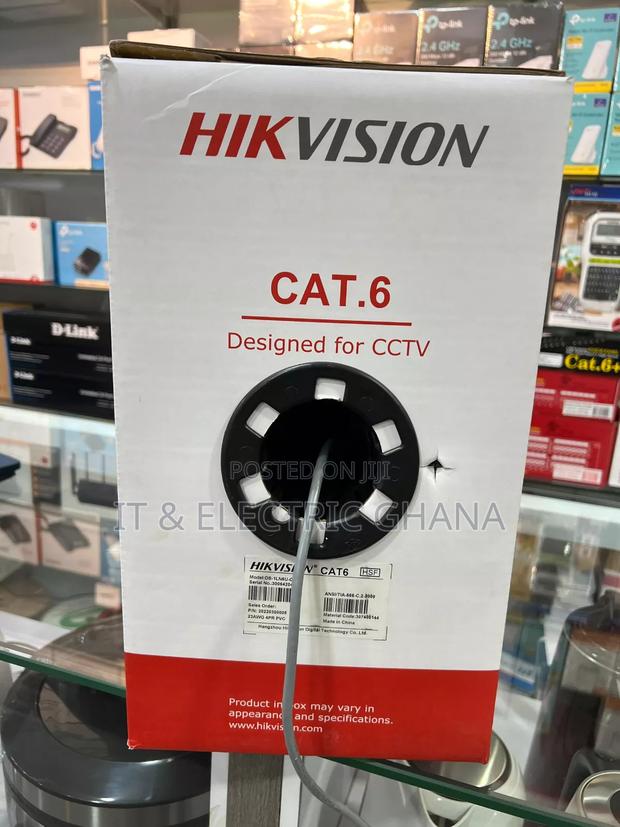 Hikvision Cat6 UTP Cable 305m photo 3