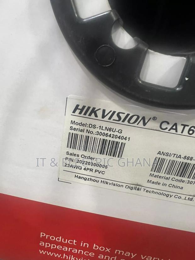 Hikvision Cat6 UTP Cable 305m photo 4