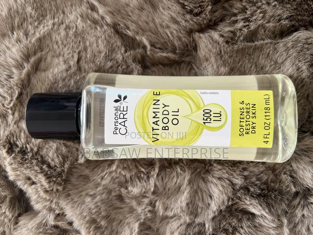 Personal Care Vitamin E Body Oil