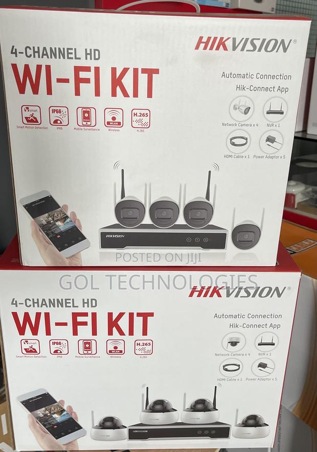 Hikvision 4ch Hd Wifi Kit Surveillance Camera 2mp With 1tb · Photo 2