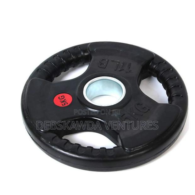 Single 5kg Olympic Plate · Photo 2