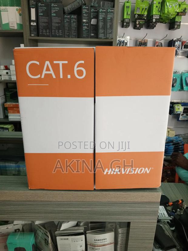 Hikvision Cat 6 Cable Orange Color DS-1LB6UU · Photo 4