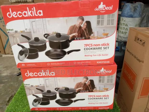 Decakila 7 PCS Non Stick Cookware Set · Photo 3