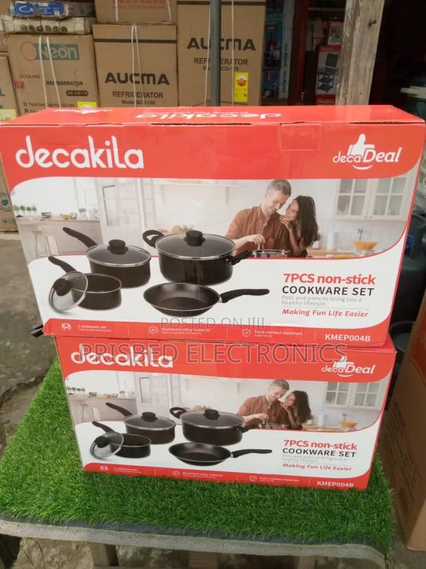 Decakila 7 PCS Non Stick Cookware Set · Photo 4