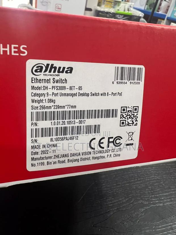 Dahua 8 Port Poe Switch photo 8