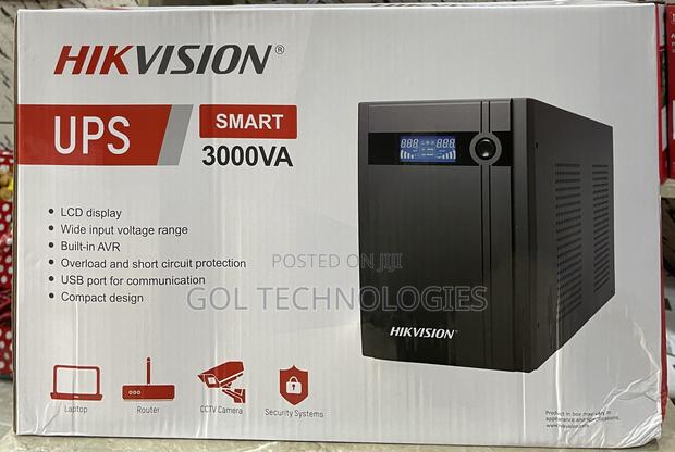 Hikvision Smart Ups 3000va (3kva) 1800w · Photo 3