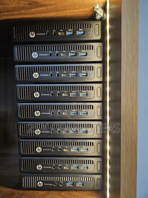 Desktop Computer HP EliteDesk 800 8GB Intel Core I5 SSD 250GB photo 2