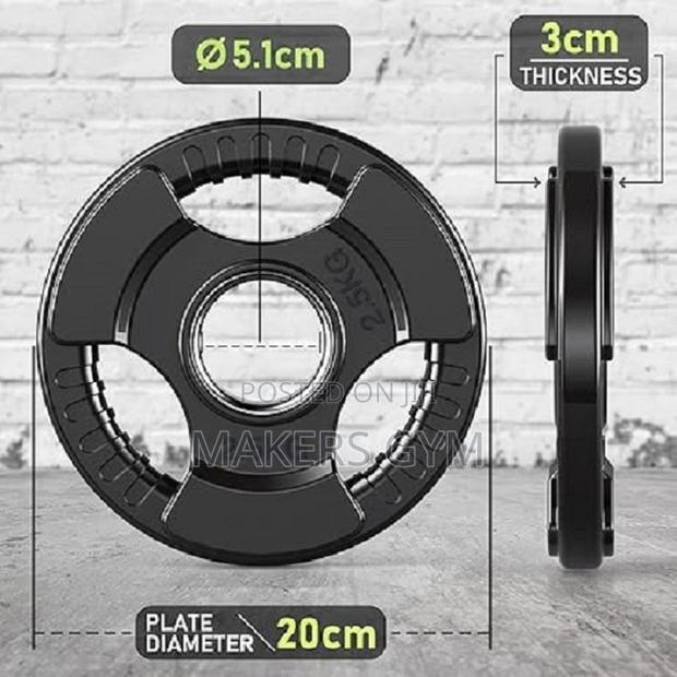 Olympic Weight Plates (2.5kg Pair) · Photo 4