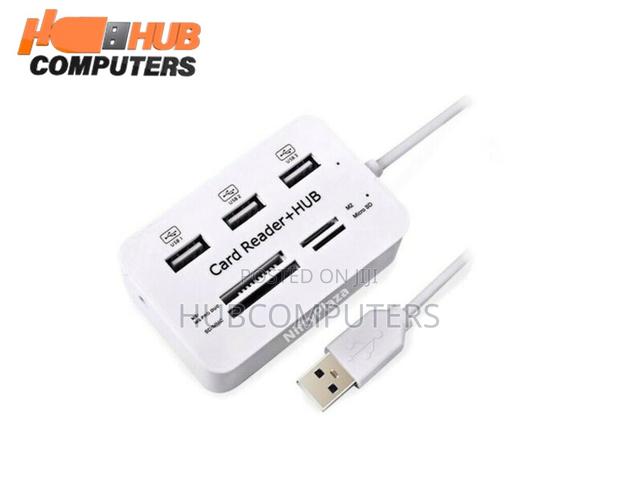Combo USB 3 Port Hub+ Card Reader · Photo 2