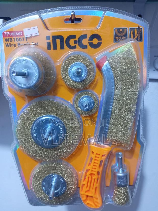 INGCO Wire Brush Set{WB10071} · Photo 2