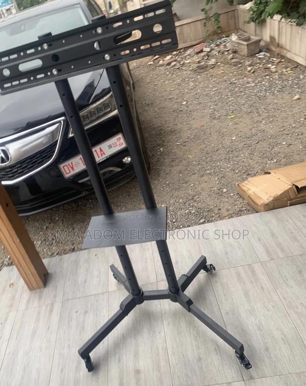 Shop Durable Mobile Tv Stand With Wheels for 32”-70”,Black. · Photo 2