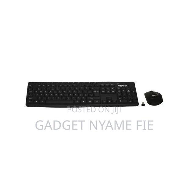 Logitech Soft Touch Wireless Keyboard Mouse Combo - Black · Photo 4