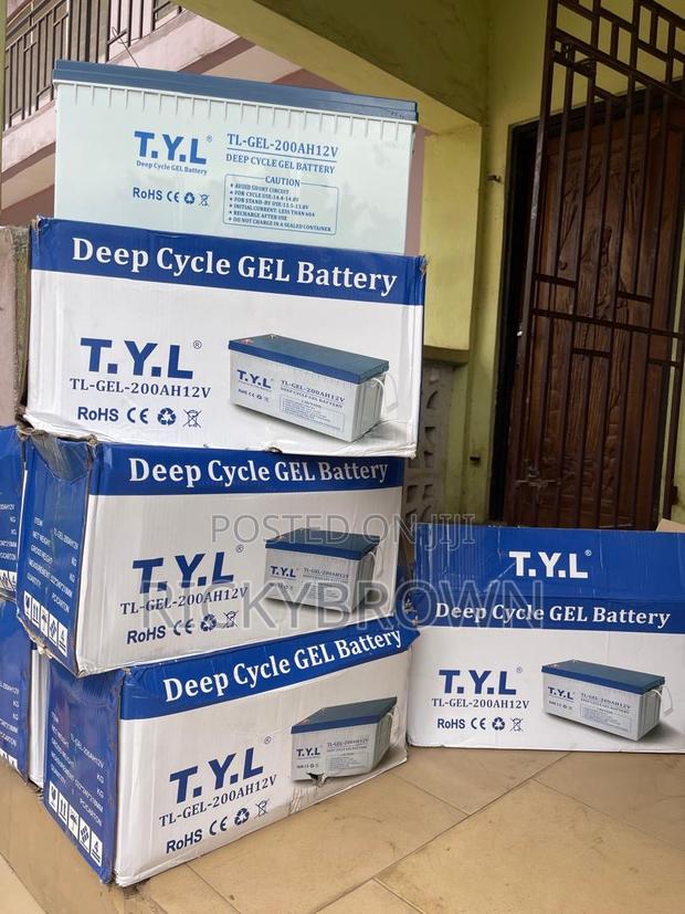 12v 200ah Solar Gel Batteries photo 2