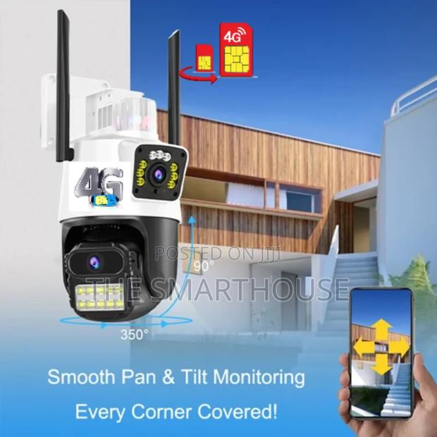 Smart 4G Dual-Lens CCTV Camera ( No Router Needed) photo 7