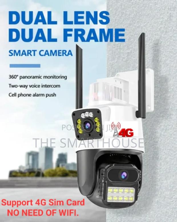 Smart 4G Dual-Lens CCTV Camera ( No Router Needed) photo 6