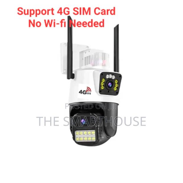 Smart 4G Dual-Lens CCTV Camera ( No Router Needed) photo 3