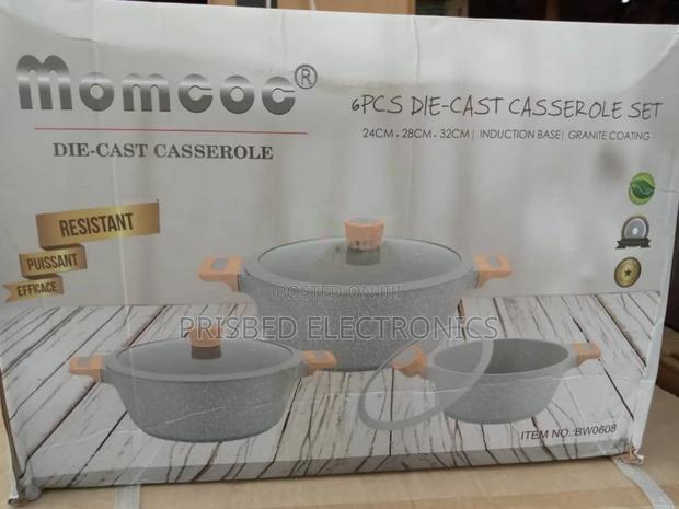 Momcoc 6pcs Die-Cast Casserole Saucepan · Photo 4