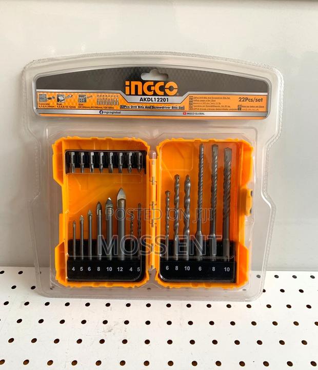 22 PCS Drill Bits and Screwdriver Bits Set - Akdl12201 · Photo 4