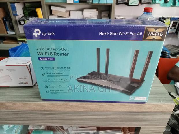 TP-Link Ax1500 Next Gen Wi-Fi 6 Router Archer Ax10 · Photo 4