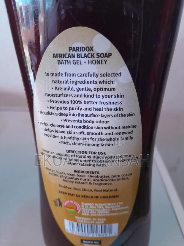 Paridox Honey Shea Butter Black Soap · Photo 4