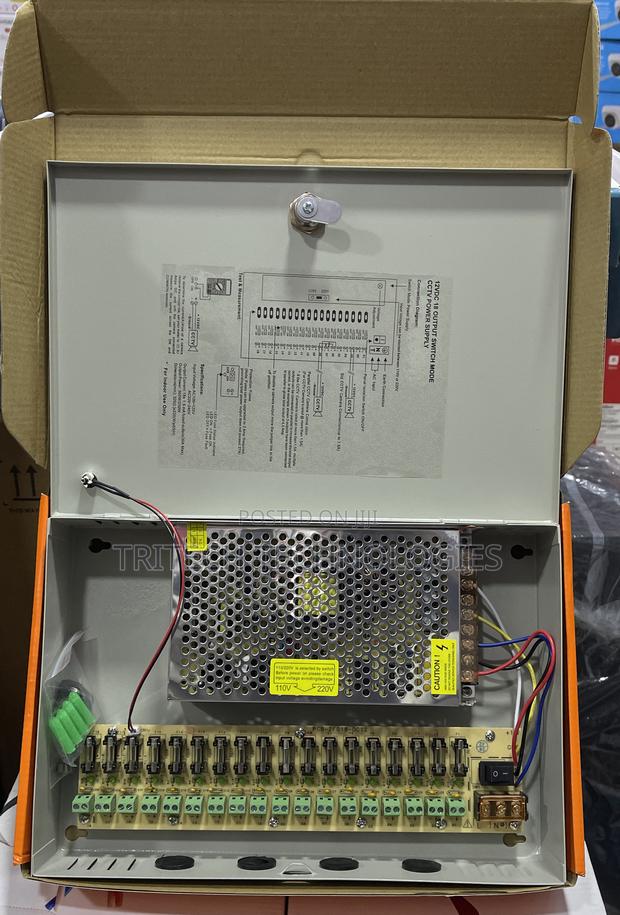CCTV Power Supply With Case 12V20A · Photo 4