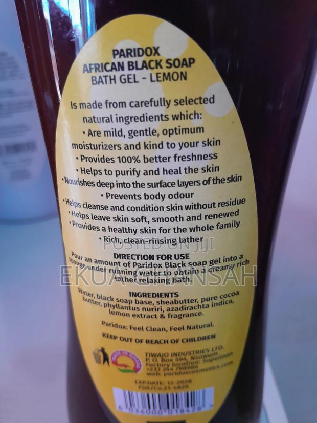 Paridox Lemon Bath Gel · Photo 4