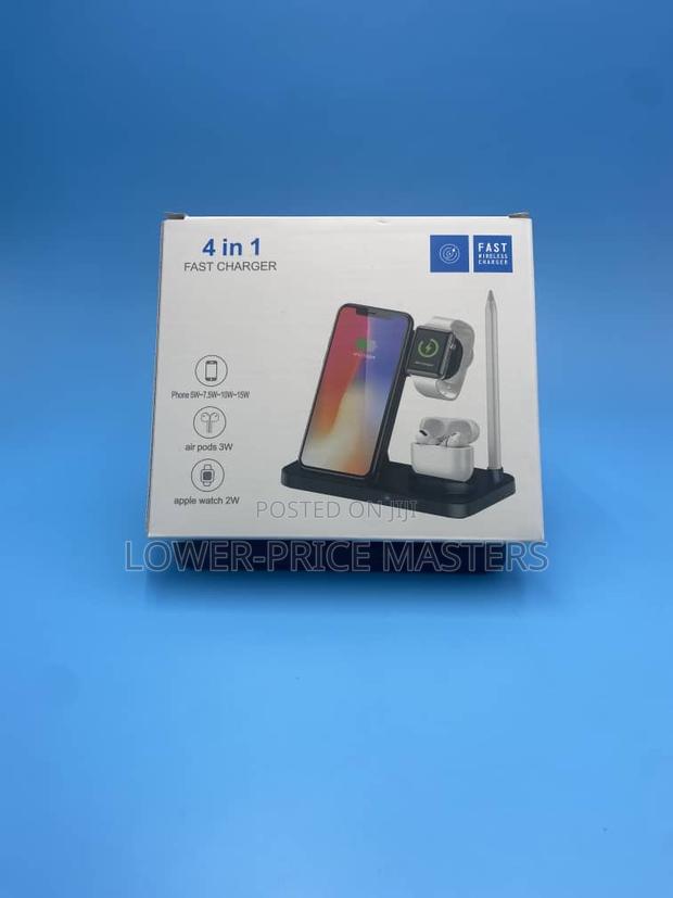 New 4 in 1 Fast Wireless Charger (Phones,Airpods,Apple Etc) · Photo 4
