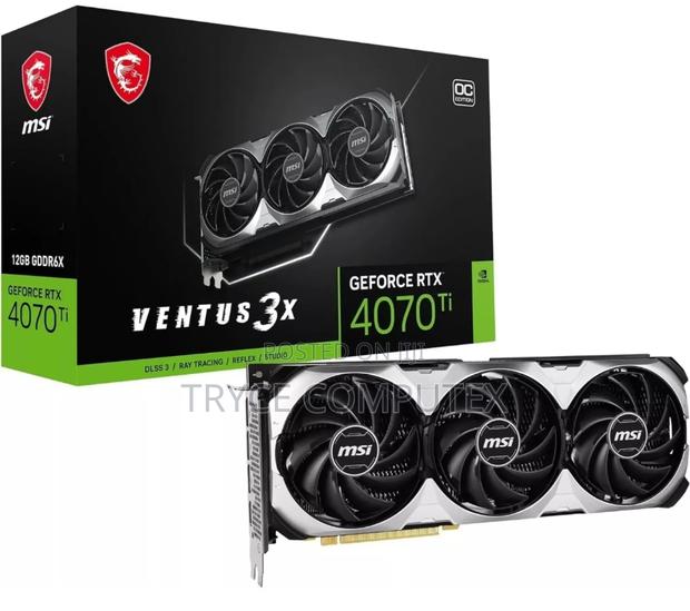 Msi Geforce RTX 4070 Ti Ventus 3x 12gb Gddr6x Graphics Card · Photo 2