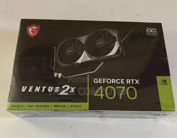Msi Ventus RTX 4070 12gb Graphic Card