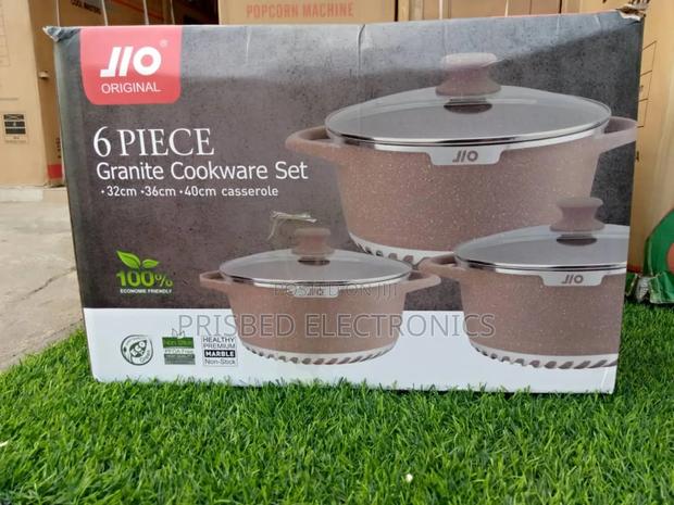 JIO 6pcs Granite Cookware Set (Big Size) · Photo 3