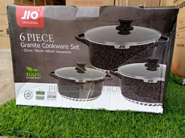 JIO 6pcs Granite Cookware Set (Big Size) · Photo 4