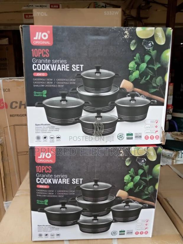 "JIO 10pcs Casserole Cookware Set · Photo 4