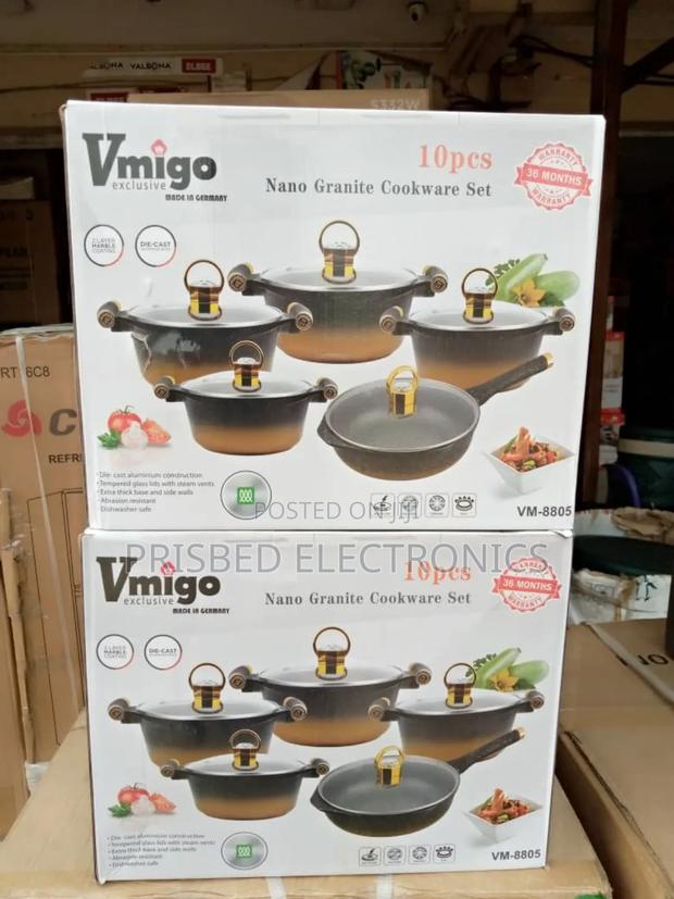 Vmigo 10pcs Die-Cast Aluminum Cookware Set · Photo 4
