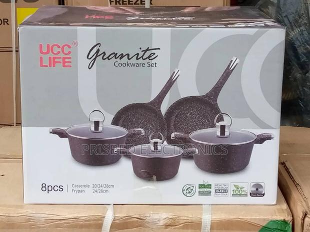 Ucc Life Durable 8pcs Casserole Cookware Set · Photo 4