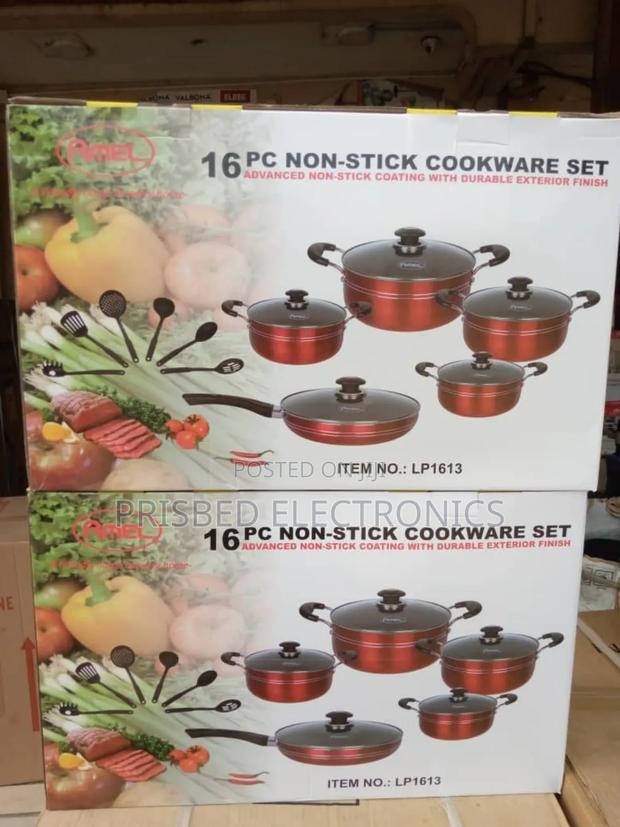Amel 16pcs Non-Stick Cookware Set · Photo 4