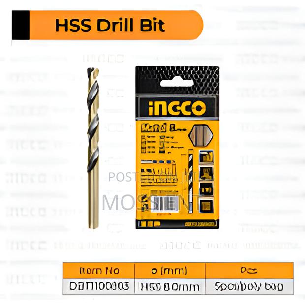 Ingco HSS Drill Bit 8mm P50c550 - DBT · Photo 2