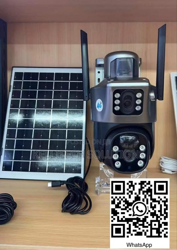4G SIM 2in1 Lens Solar PTZ Camera · Photo 3