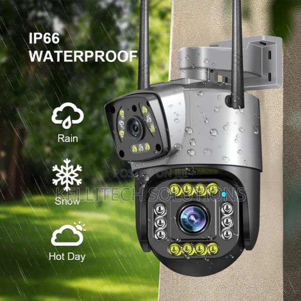4g Sim Solar Dual Lens Camera, Inbuilt Battery. Eseecloud App · Photo 4