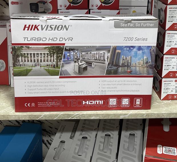 4ch Hikvision DVR 1080p (2mp) With Audio or Sound H.265 · Photo 3