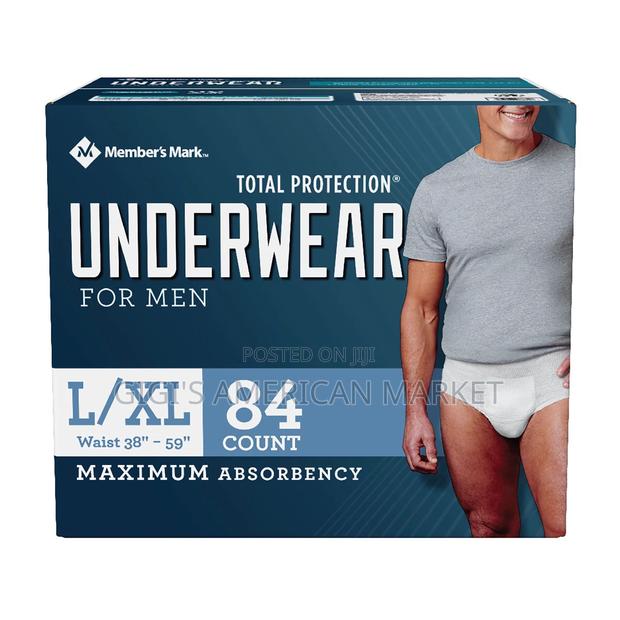 Member’S Mark Total Protection Men Underwear/ Diapers · Photo 4