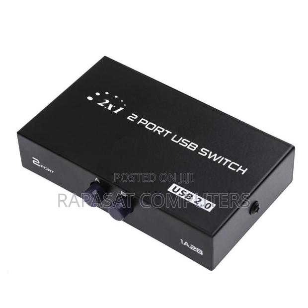 1 Printer For 2 Pcs: 2-port USB 2.0 Sharing Switch · Photo 2