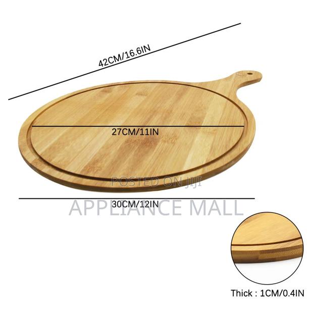 Pizza Plate Wooden · Photo 4