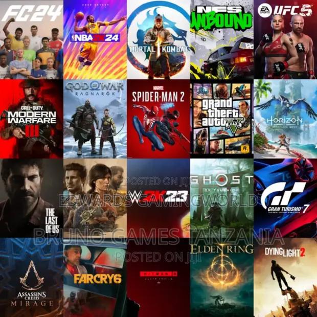 PS3 PS4 PS5 Games Installation Both Jailbreak and Account photo 2