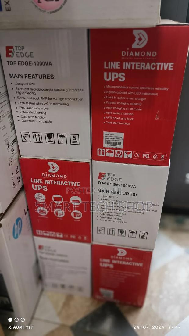 Topedge 1ka 1000va Line Interactive UPS With Inbuilt AVR photo 2