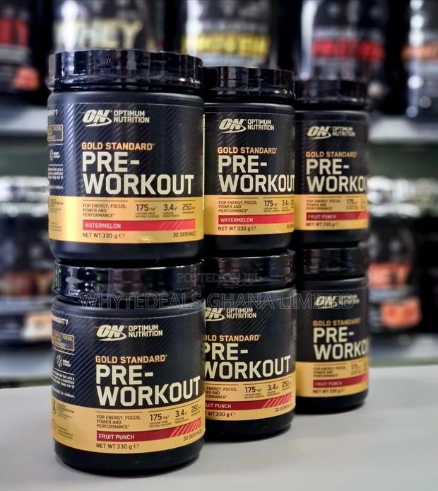 Train Hard/Gold Standard Pre-Workout--High Energy +Creatine · Photo 2